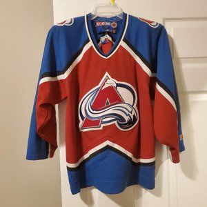 90's Era Colorado Avalanche CCM Jersey